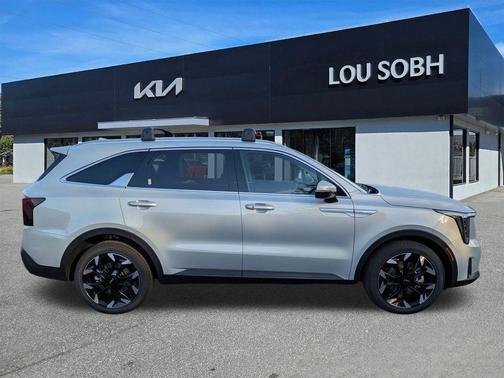 Ivory Silver 2026 Kia Sorento EX