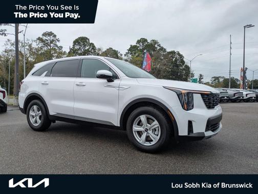 Glacial White Pearl 2026 Kia Sorento LX