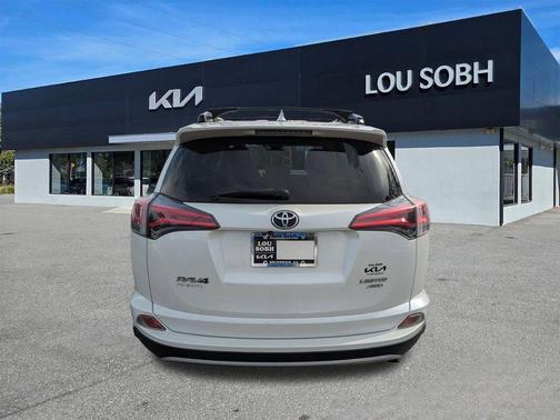 Blizzard Pearl 2018 Toyota RAV4 Limited