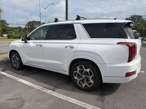 Hyper White 2021 Hyundai PALISADE Calligraphy