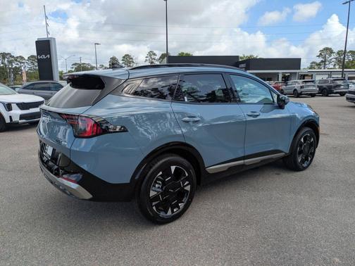 Heritage Blue 2026 Kia Sportage Hybrid SX-Prestige