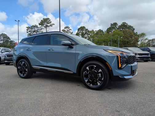 Heritage Blue 2026 Kia Sportage Hybrid SX-Prestige