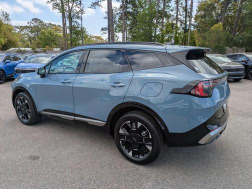 Heritage Blue 2026 Kia Sportage Hybrid SX-Prestige