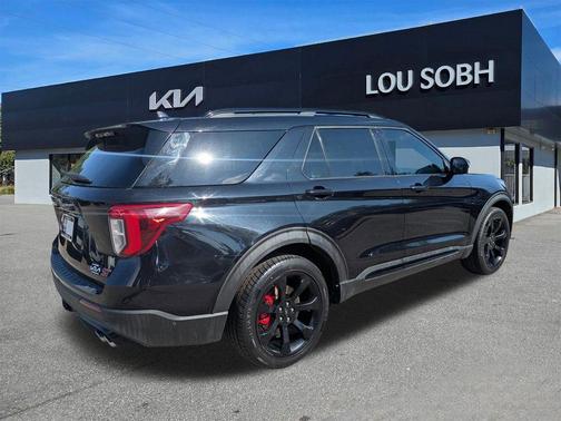 Black Metallic 2020 Ford Explorer ST