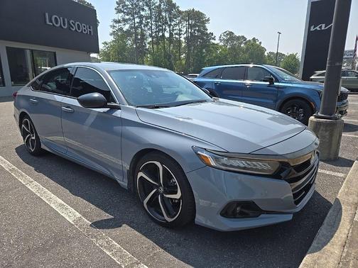 Gray Pearl 2022 Honda Accord Sport 2.0T