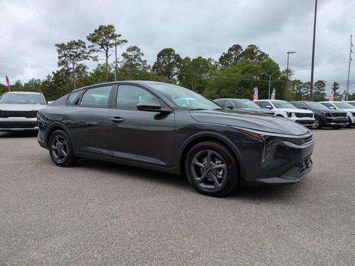 Gray 2026 Kia K4 LXS