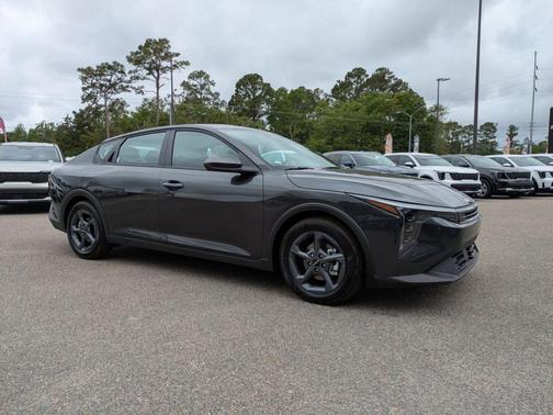 Gray 2026 Kia K4 LXS