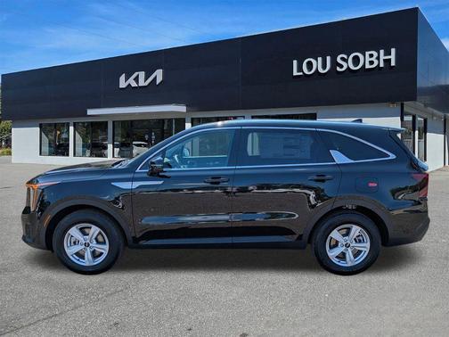 Ebony Black 2026 Kia Sorento LX