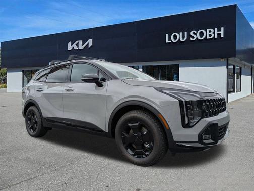 Wolf Gray 2026 Kia Sportage X-Pro Prestige