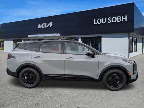 Wolf Gray 2026 Kia Sportage X-Pro Prestige