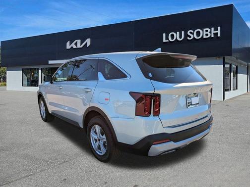 Ivory Silver 2026 Kia Sorento LX