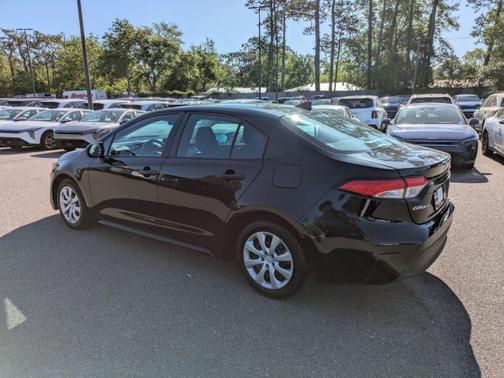 Midnight Black Metallic 2025 Toyota Corolla LE