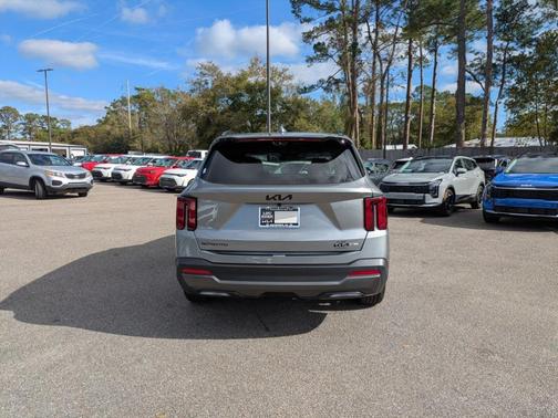 Steel Gray 2026 Kia Sorento Hybrid X-LINE SX PRESTIGE