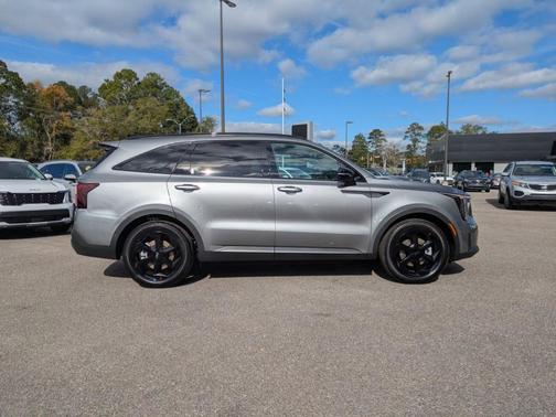 Steel Gray 2026 Kia Sorento Hybrid X-LINE SX PRESTIGE