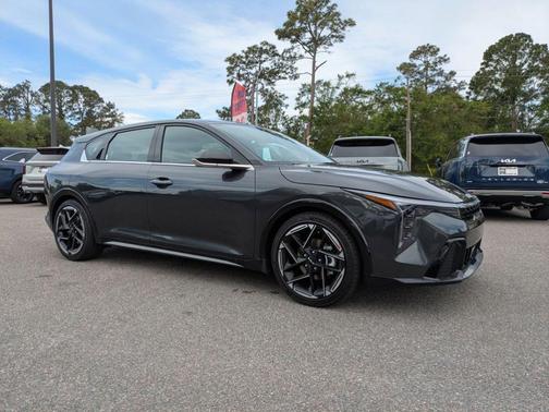 Gray 2026 Kia K4 GT-LINE