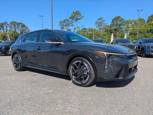 Gray 2026 Kia K4 GT-LINE