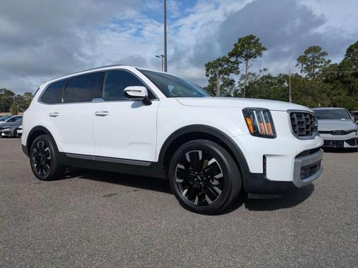Glacial White Pearl 2024 Kia Telluride SX-Prestige