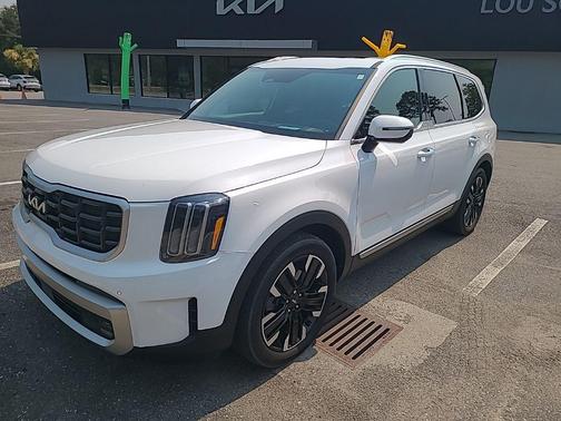Glacial White Pearl 2024 Kia Telluride SX-Prestige