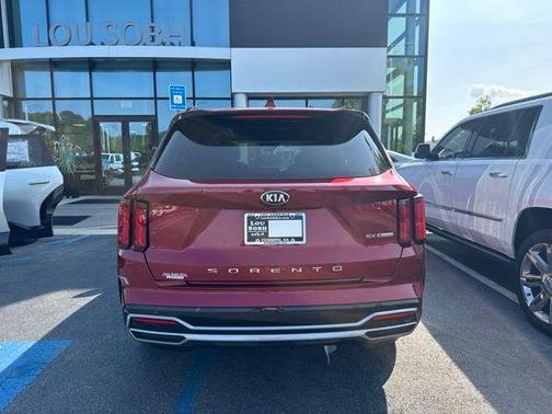 Passion Red Tintcoat 2021 Kia Sorento SX