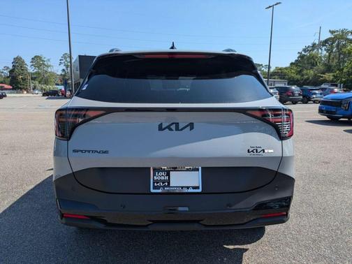 Wolf Gray 2026 Kia Sportage Hybrid X-Line
