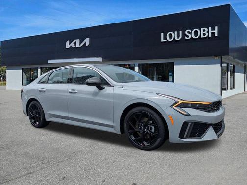 Wolf Gray 2026 Kia K5 GT-Line