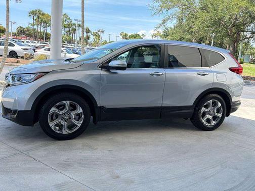 Gray 2019 Honda CR-V EX-L