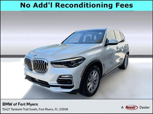 Mineral White Metallic 2021 BMW X5 xDrive40i