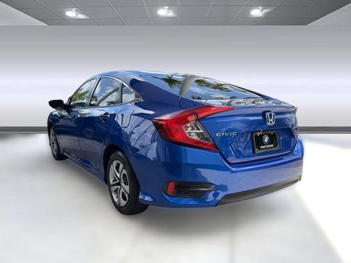 Blue 2017 Honda Civic LX