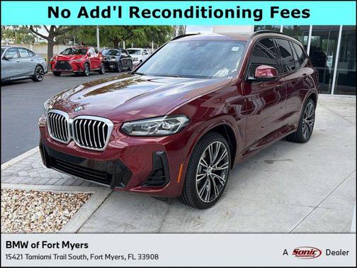 Aventurin Red Metallic 2023 BMW X3 sDrive30i