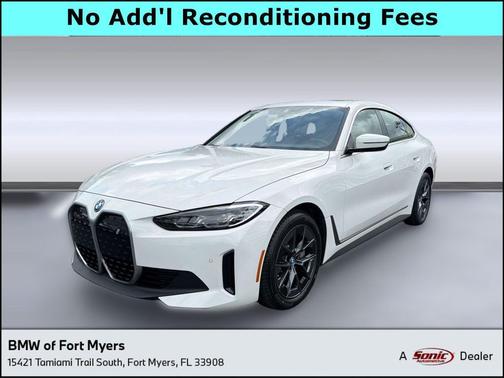 Alpine White 2023 BMW i4 Gran Coupe eDrive35