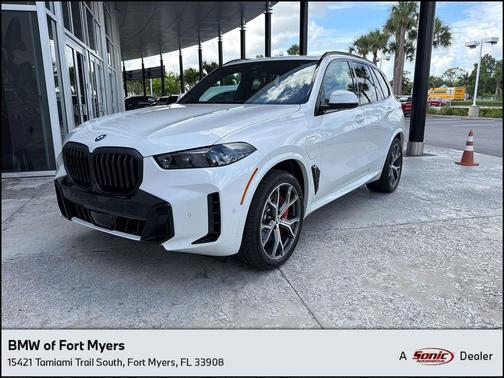 Mineral White Metallic 2026 BMW X5 PHEV xDrive50e