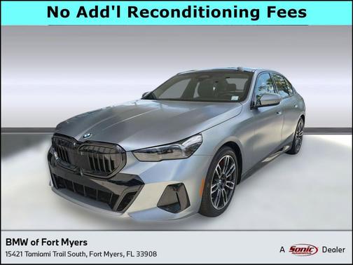 Frozen Pure Grey Metallic 2024 BMW 540 xDrive