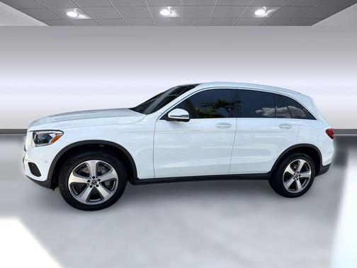 White 2019 Mercedes-Benz GLC 300 Base