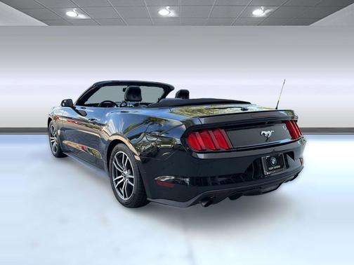 Shadow Black 2017 Ford Mustang EcoBoost Premium