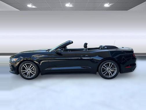 Shadow Black 2017 Ford Mustang EcoBoost Premium