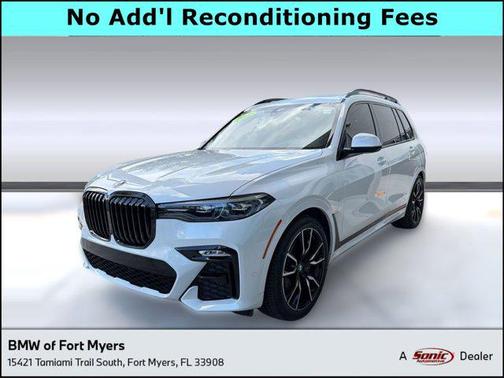 Mineral White Metallic 2022 BMW X7 xDrive40i