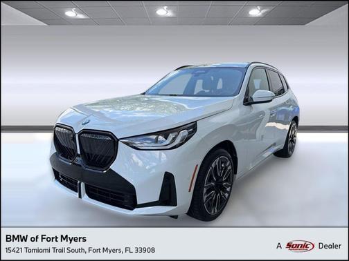 Alpine White 2025 BMW X3 30 xDrive