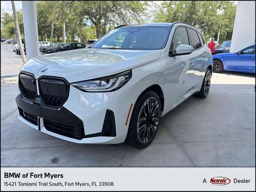 Alpine White 2025 BMW X3 30 xDrive