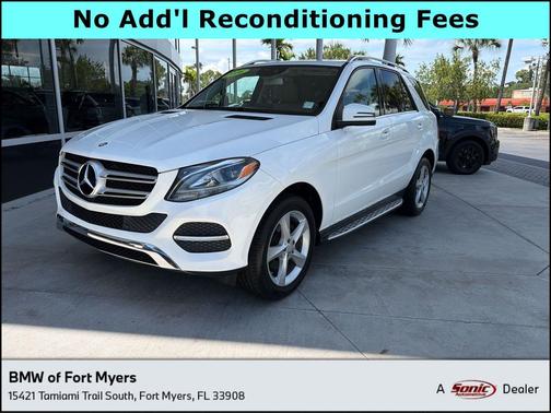 White 2016 Mercedes-Benz GLE-Class GLE 350