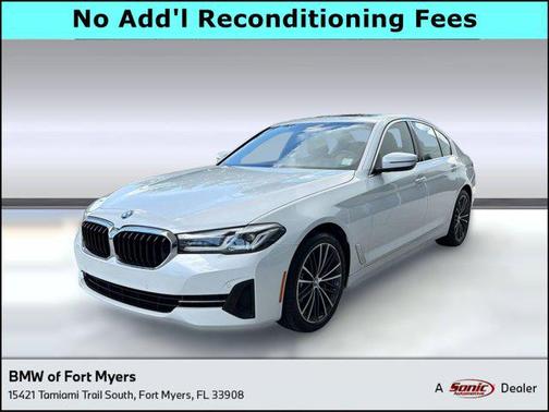 Mineral White Metallic 2023 BMW 530 i