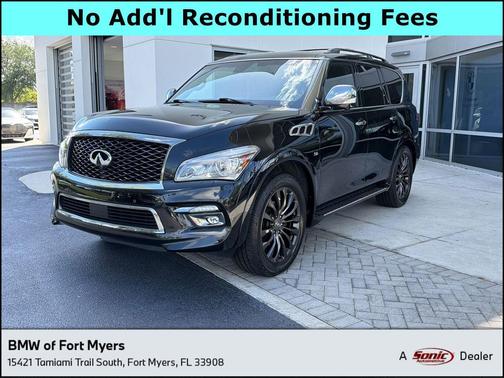 Black Obsidian 2015 INFINITI QX80 Limited