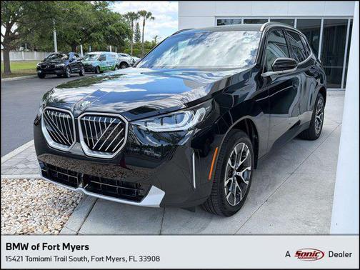 Black Sapphire Metallic 2026 BMW X3 30 xDrive