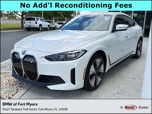 Alpine White 2023 BMW i4 Gran Coupe eDrive35