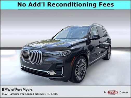 Dark Graphite Metallic 2022 BMW X7 xDrive40i