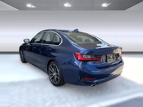 Blue 2019 BMW 330 330i
