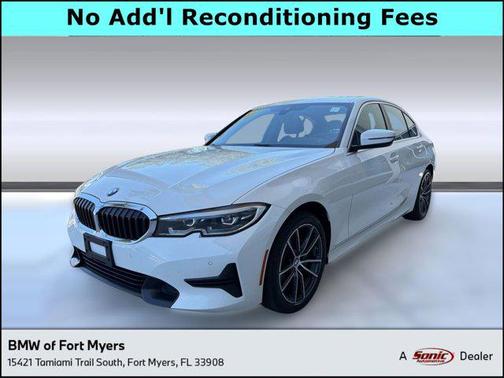 White 2019 BMW 330 xDrive