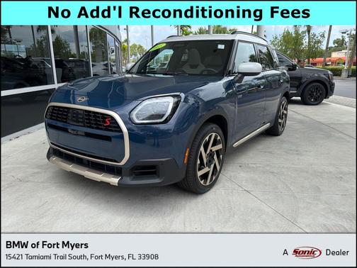 Blue 2025 MINI Countryman Cooper S ALL4