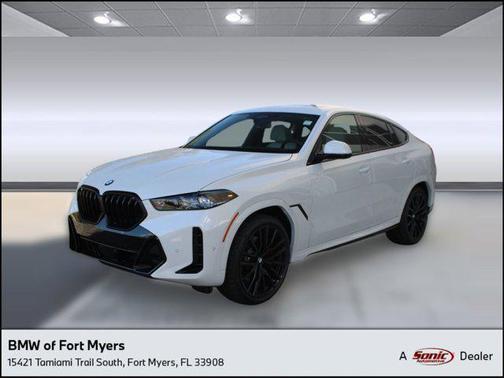 Mineral White Metallic 2026 BMW X6 xDrive40i