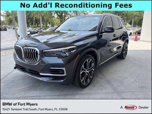 Dark Graphite Metallic 2022 BMW X5 sDrive40i