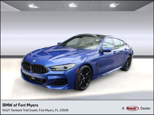 Portimao Blue Metallic 2026 BMW 840 Gran Coupe i xDrive